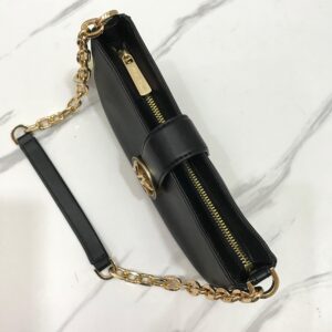 Michael Kors Carmen Small Shoulder Bag in Black