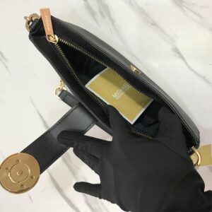 Michael Kors Carmen Small Shoulder Bag in Black