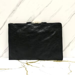 Balenciaga Men's Classic Giant XL Pouch in Black GHW