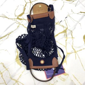 Longchamp Fillet Reguler in Navy
