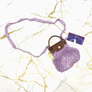 Longchamp Fillet XS in Lilac