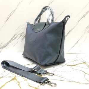 Longchamp Neo Medium in Nordic Blue (strap)
