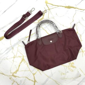 Longchamp Neo Small in Maroon (strap)