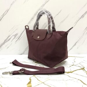 Longchamp Neo Small in Maroon (strap)