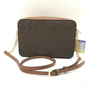 Michael Kors Jet Set Crossbody in Signature Brown