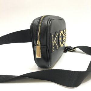 Michael Kors Logo Studs Beltbag in Black