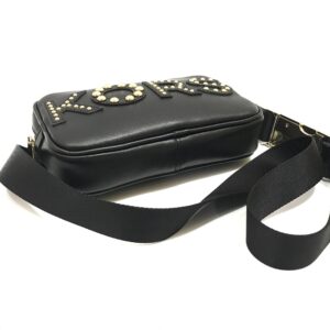 Michael Kors Logo Studs Beltbag in Black