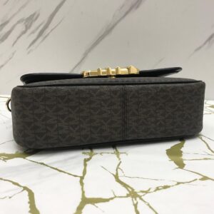 Michael Kors Parker Medium Shoulder Signature Brown Black