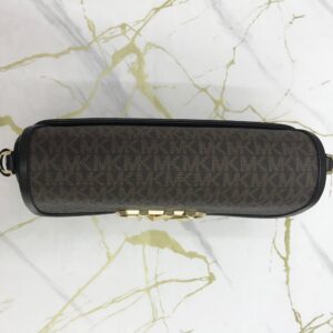 Michael Kors Parker Medium Shoulder Signature Brown Black