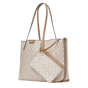 Kate Spade Flower Monogram Large Tote in Natural Multi
