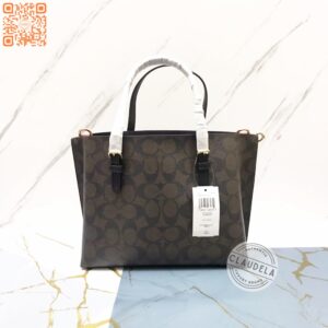 Coach Signature Mollie 25 Brown Black
