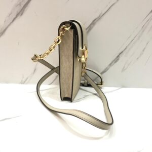 Michael Kors Carmen Phone Crossbody in Signature Ivory