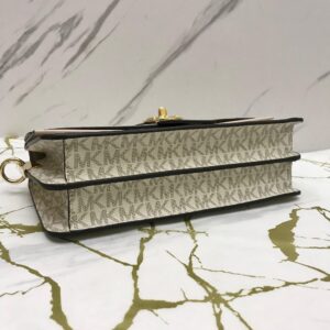 Michael Kors Greenwich Medium Convertible Signature Vanilla Soft Pink