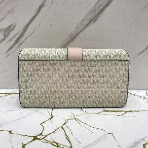 Michael Kors Greenwich Medium Convertible Signature Vanilla Soft Pink