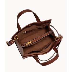 Fossil Kingston Tote Medium in Brown