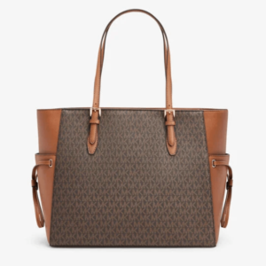 Michael Kors Gilly Large Travel Tote in Signature Brown