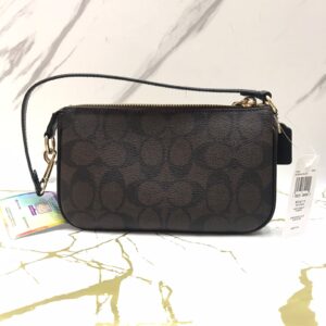 Coach Nolita 19 Shoulder in Signature Brown Black