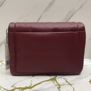 Marc Jacobs Mini Pillow Bag Leather in Pomegranate