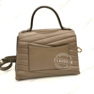 Tory burch Kira Top Handle Satchel in Classic Taupe