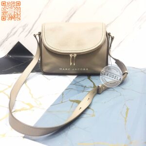 Marc Jacobs Groove Medium Crossbody Greige with Gold Hardware