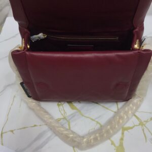 Marc Jacobs Mini Pillow Bag Leather in Pomegranate