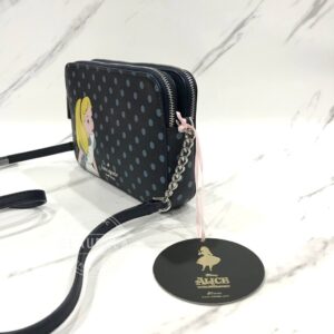 Kate Spade x Disney New York Alice in Wonderland 2-Zip Crossbody
