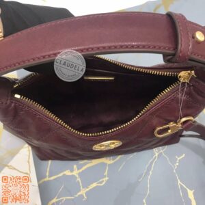 Tory burch Willa Mini Hobo Claret