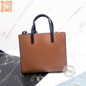 Marc Jacobs Mini Grind Colorblock Tote Bag in Chocolate Trufflea