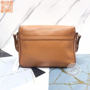 Marc Jacobs Mini Groove Crossbody Smoked Almond with Gold Hardware