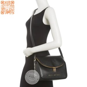 Marc Jacobs Groove Medium Crossbody Black with Gold Hardware