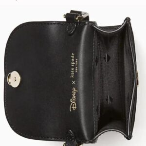 Kate Spade x Disney New York Minnie Phone Crossbody in Black Polkadot