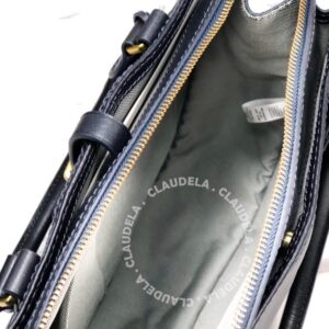 Fossil Ryder Satchel Medium in Laser-Cut Midnight Navy