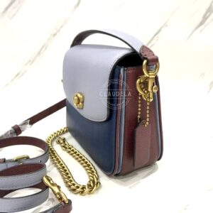 Coach Cassie 19 Crossbody in Colorblock Twilight Blue Multi