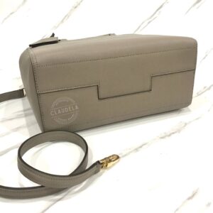 Tory Burch Robinson Double Zip Tote in Grey Heron