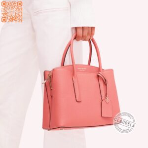 Kate Spade Margaux Top Handle Satchel Medium in Lychee