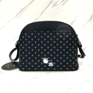 Kate Spade x Disney New York Alice Wonderland Dome Crossbody Navy Multi