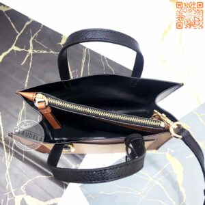 Marc Jacobs Mini Grind Colorblock Tote Bag in Chocolate Trufflea