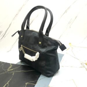 Aigner Piccolina Signature Chain Tote in Black
