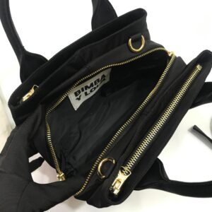 Bimba Y Lola Mini Shopper in Black