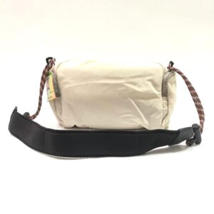 Bimba Y Lola Sling Bag in Ivory Drawstring Strap