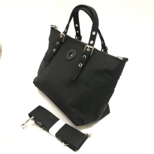 Bimba Y Lola Small Tote Bag in Black SHW