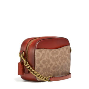 Coach Camera Bag in Signature Tan Rust