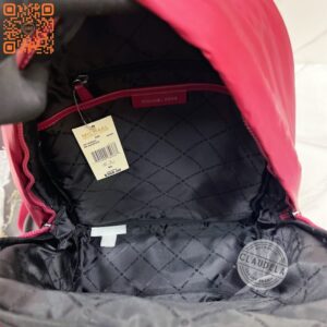 Michael Kors Rae Medium Quilted Backpack Berry