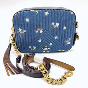 Coach Camera Bag in Denim Floral