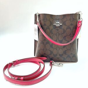 Coach Mollie Bucket Bag 22 in Signature Brown Violet