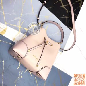 Michael Kors Mercer Small Crossbody Convertible Bucket Shoulder Leather / Soft Pink