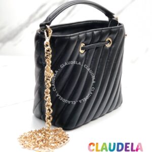 Michael Kors Suri Quilted Small in Black GHW