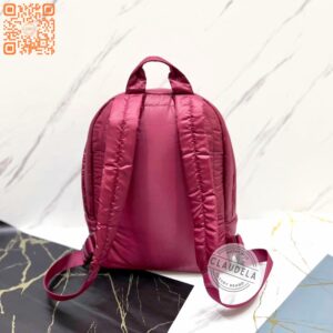 Michael Kors Rae Medium Quilted Backpack Berry