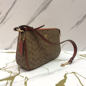 Coach Nolita 19 Shoulder in Signature Terracotta
