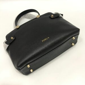 Furla Agatha Small Top Handle in Black